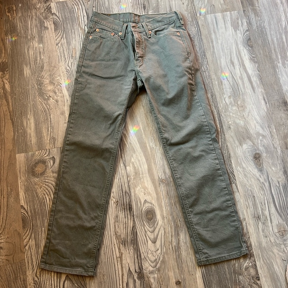 Women’s Levi's Jeans Green 541 W 29 L 30 New